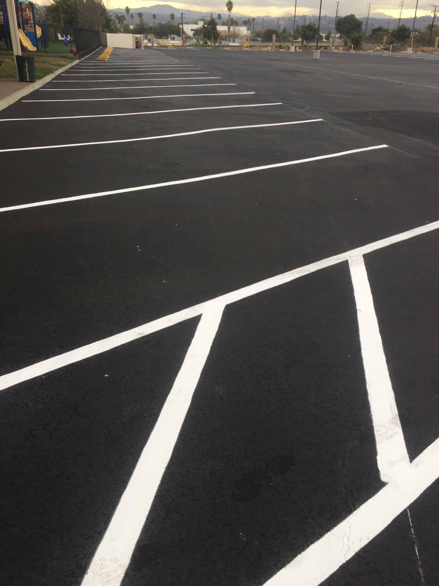 Parking Lot Striping Contractors Who Use Advanced Techniques